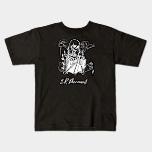 Pharmacy Skeleton Kids T-Shirt